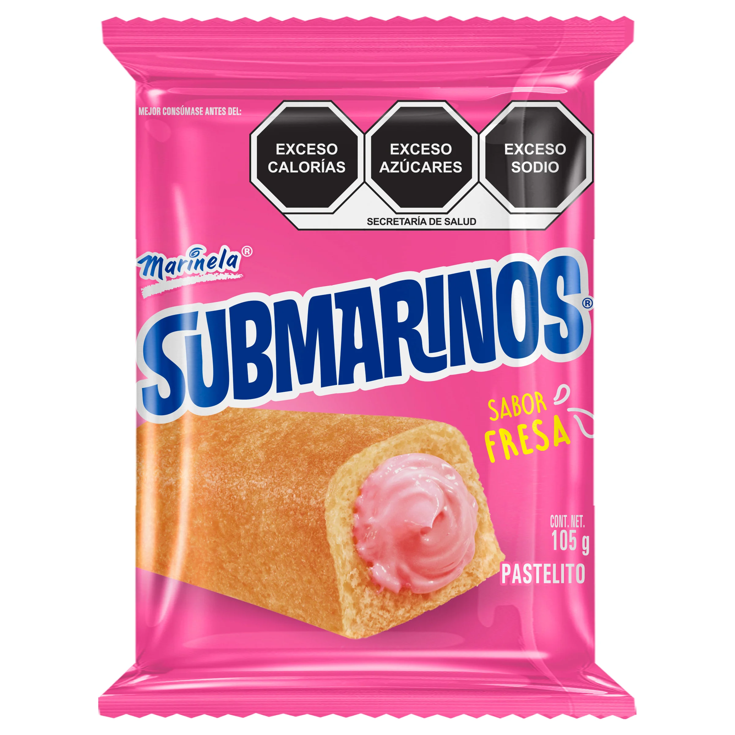 Submarinos Fresa 105 G