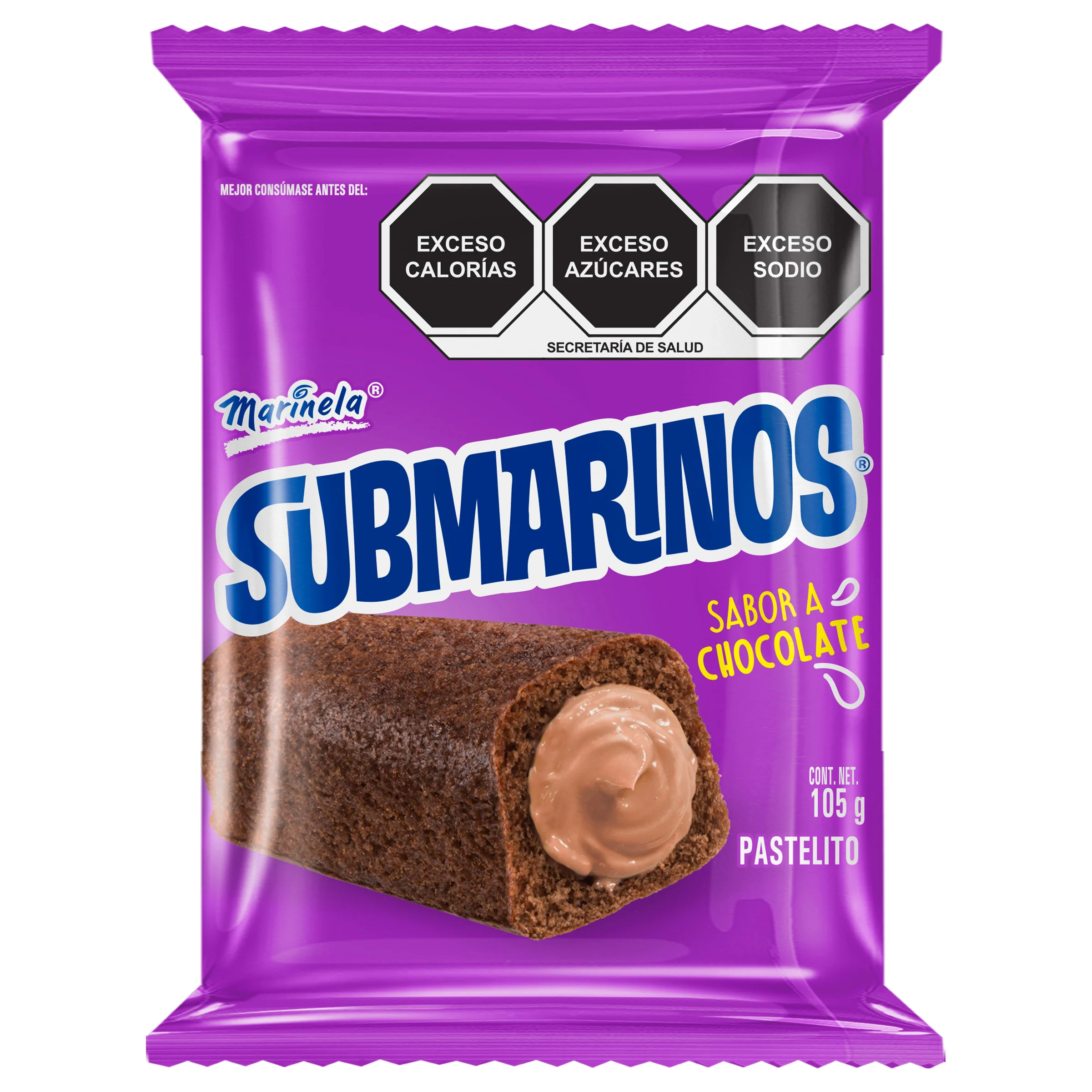 Submarinos Chocolate 105 G
