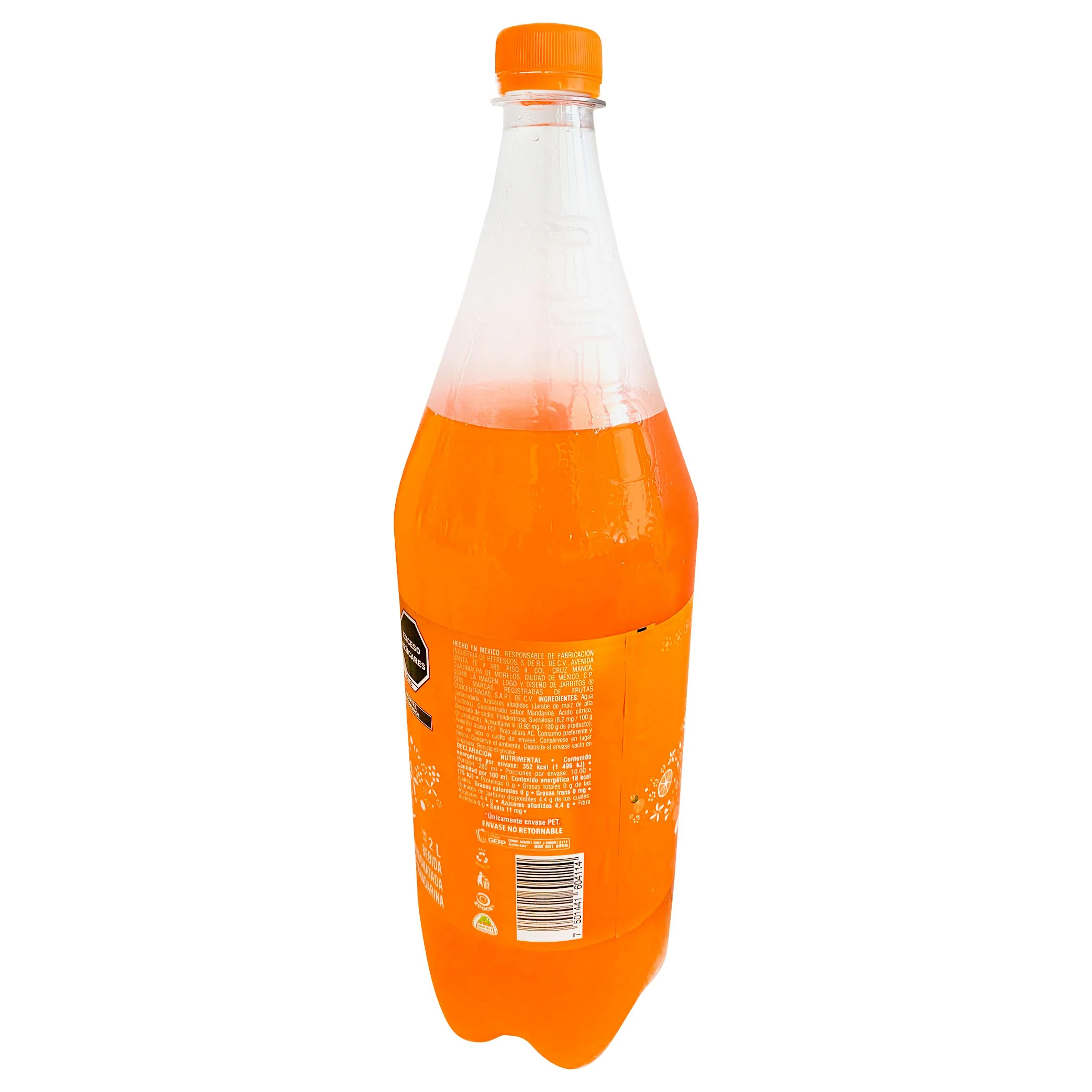Jarritos Mandarina 2 Litros - Image 2
