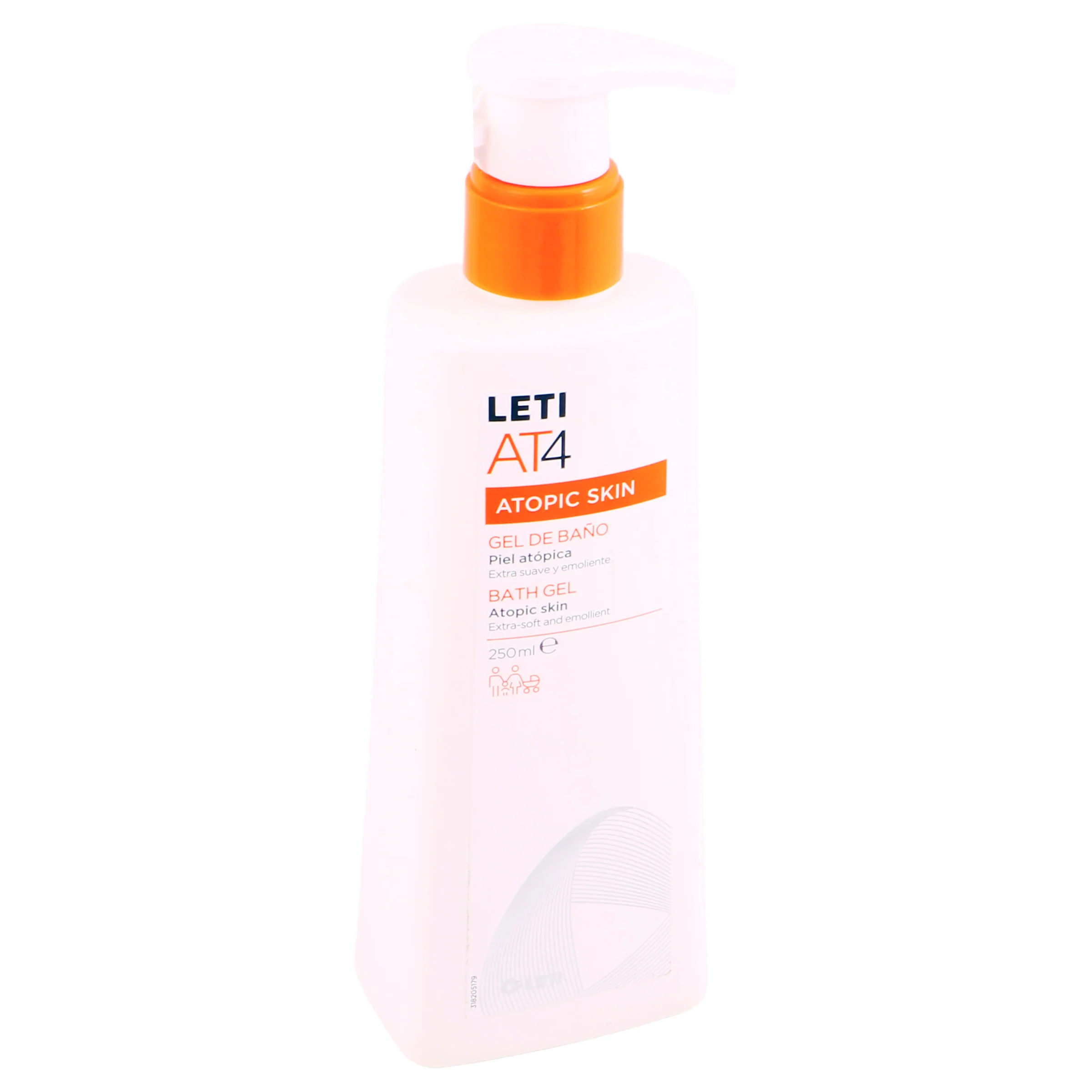 Letiat4 Atopic Skin Gel De Baño Dermo 250 Ml - Image 2