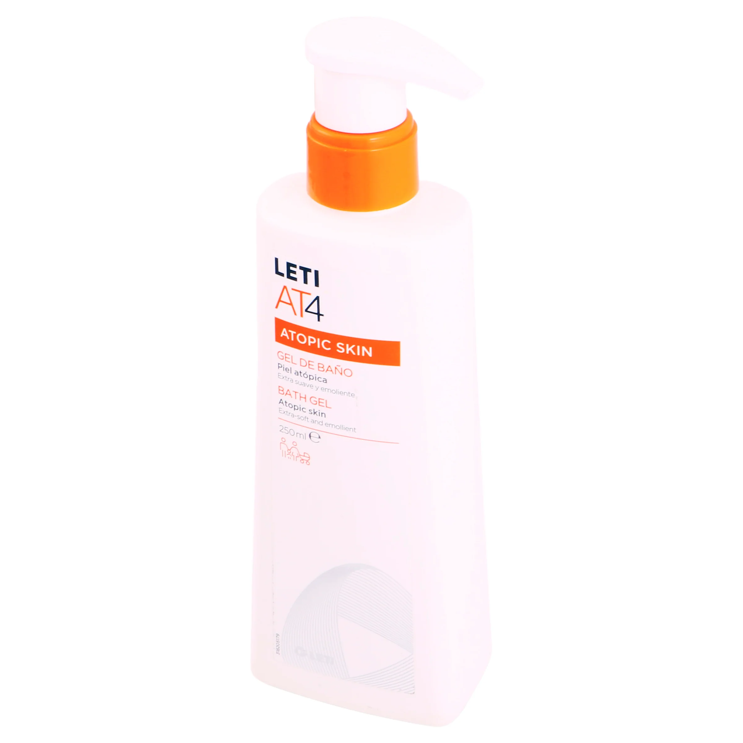 Letiat4 Atopic Skin Gel De Baño Dermo 250 Ml - Image 4