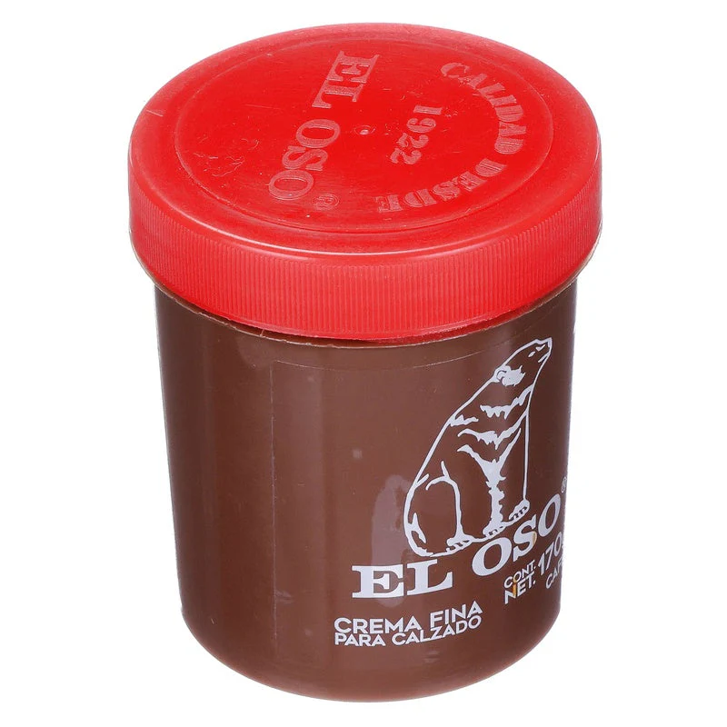 Crema Fina Para Calzado Cafe 170 G El Oso - Image 3