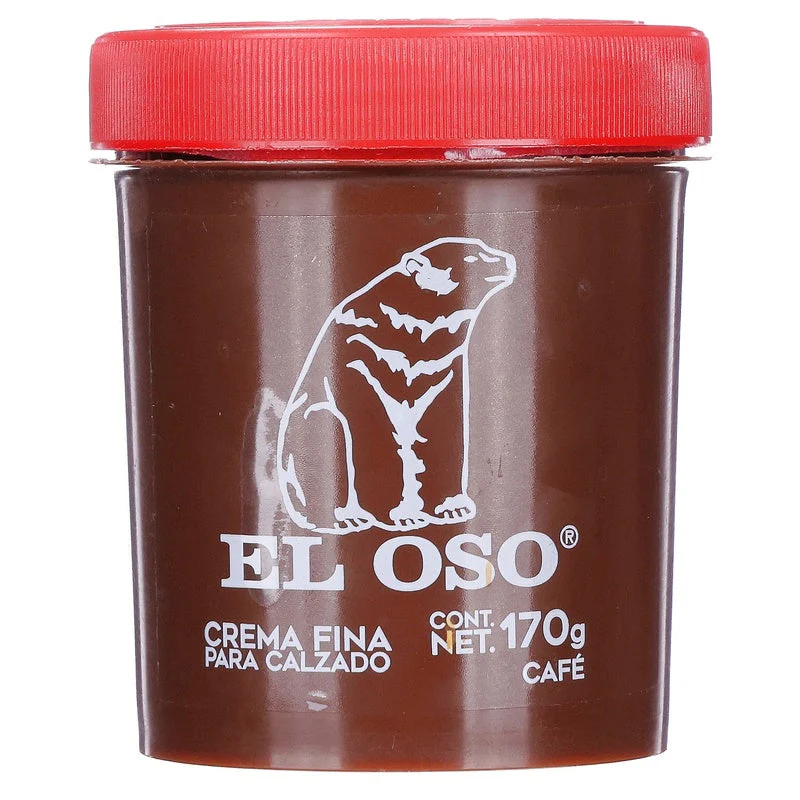 Crema Fina Para Calzado Cafe 170 G El Oso - Image 8