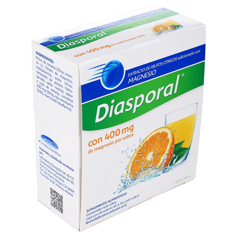 Diasporal 400 Mg Suplemento Alimenticio Con 20 Sobres Granulado - Image 4