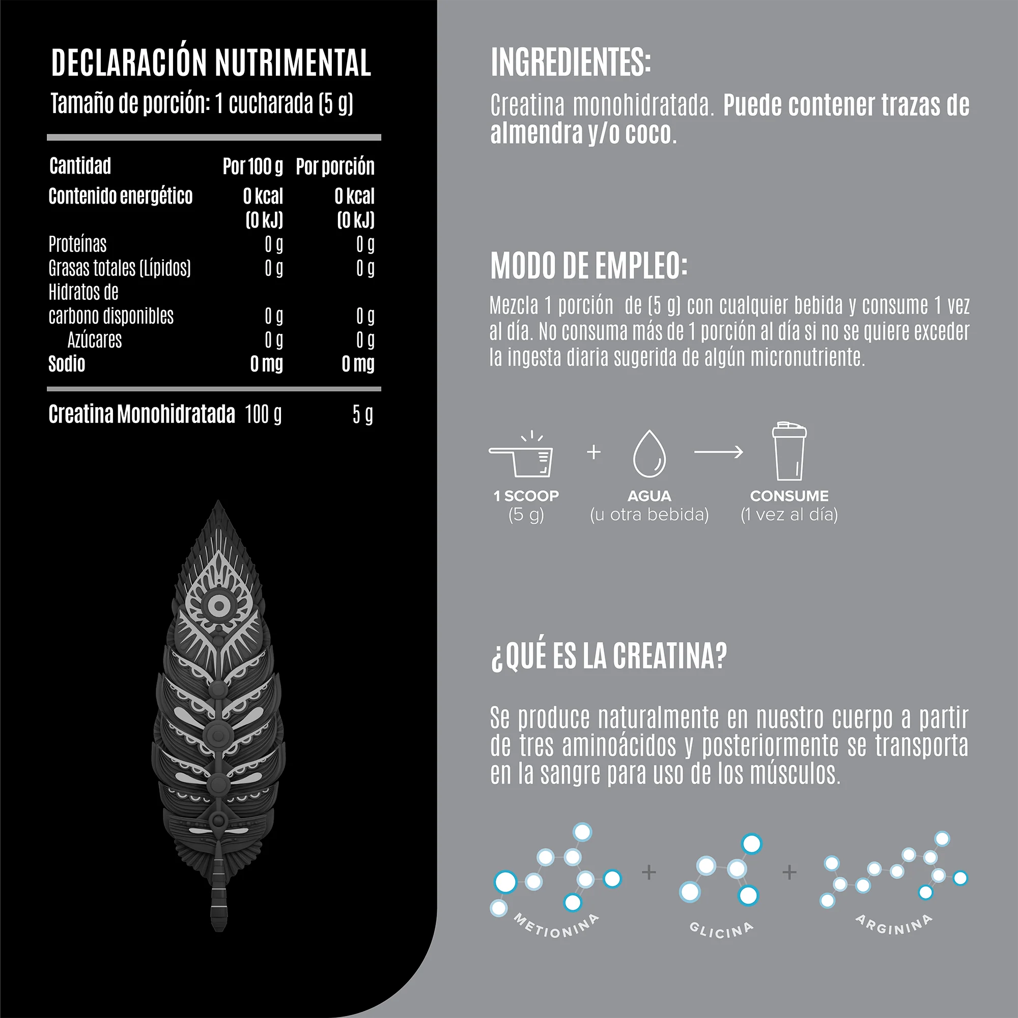 Creatina Monohidratada 450 G Birdman - Image 4