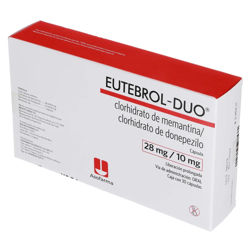 Eutebrol-Duo28/10 Mg Con 30 Capsulas Liberacion Prolongada