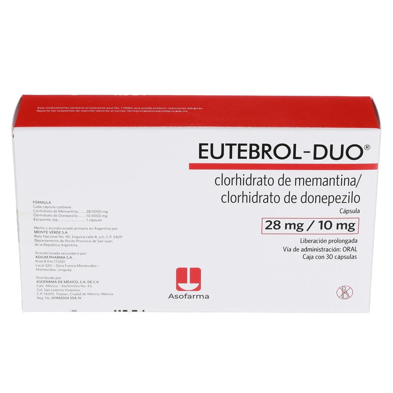 Eutebrol-Duo28/10 Mg Con 30 Capsulas Liberacion Prolongada - Image 2