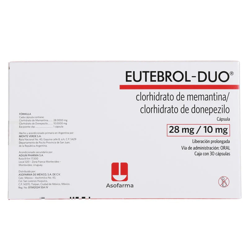 Eutebrol-Duo28/10 Mg Con 30 Capsulas Liberacion Prolongada - Image 3