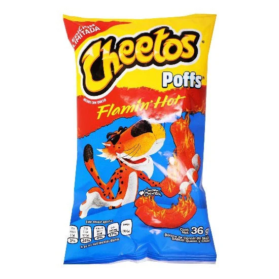 Cheetos Poffs Flamin Hot 42 G