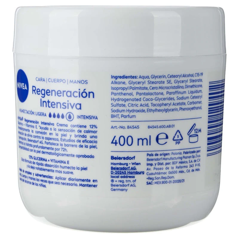Crema Nivea Piel Aspera / Extra Seca 400 Ml - Image 2