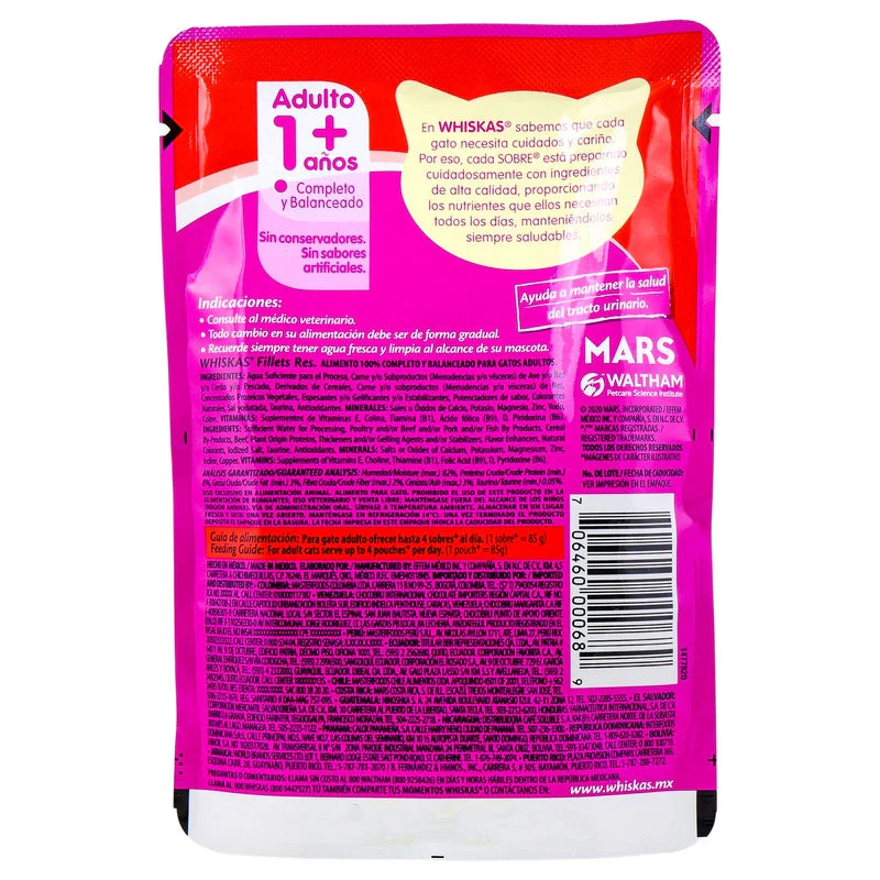 Whiskas Adulto Pouch Res 24/85 G - Image 5