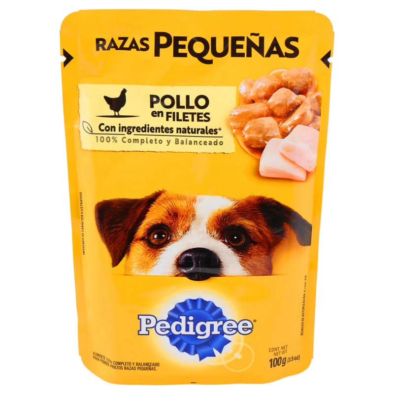 Pedigree Razas Pequeñas Pouch Pollo 24/100 G