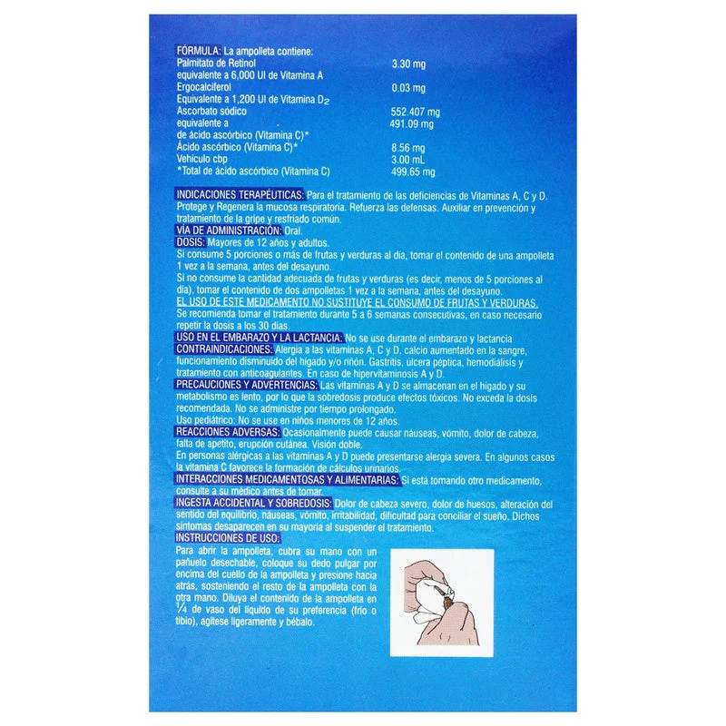 Pisavit-Rdx Solucion Oral 1X3 Ml Ampolleta - Image 4