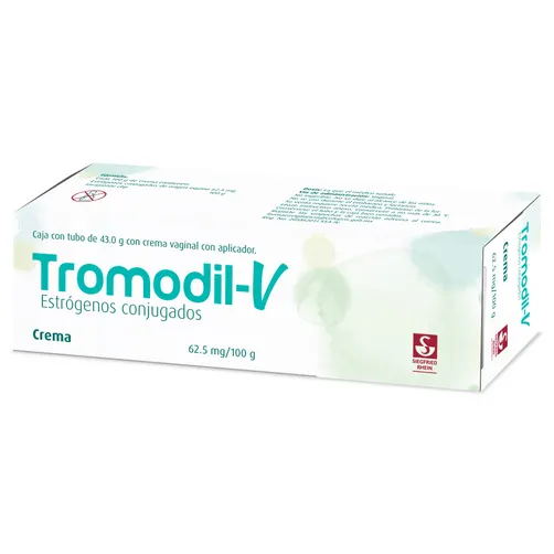 Tromodil-V 43 G - Crema En Tubo (Estrógenos Conjugados) - Image 2