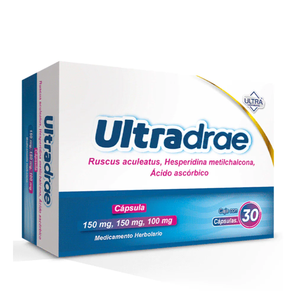 Ultradrae 150/150/ 100 Mg Con 30 Capsulas