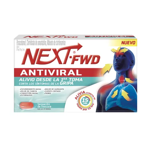 Next-Fwd 375/50/3 Mg Con 24 Tabletas