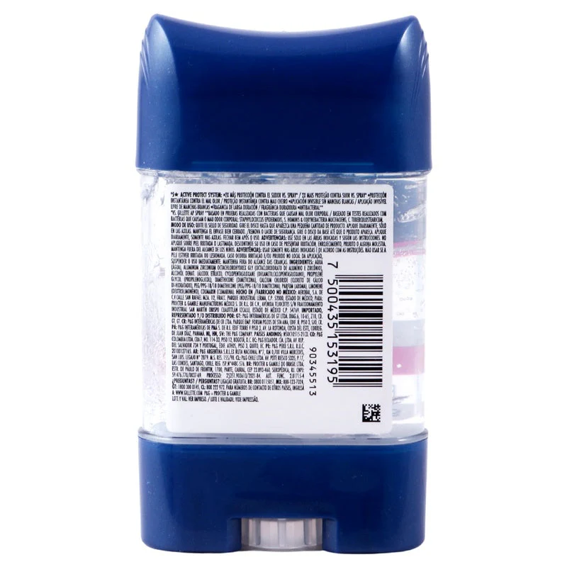Desodorante Gillette Training Guard Gel Invisible 82 G - Image 5