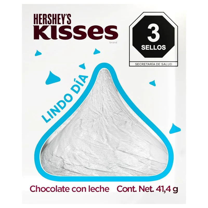 Chocolate Hersheys Kisses Cuadro Junior 41,4 G Pieza - Image 3