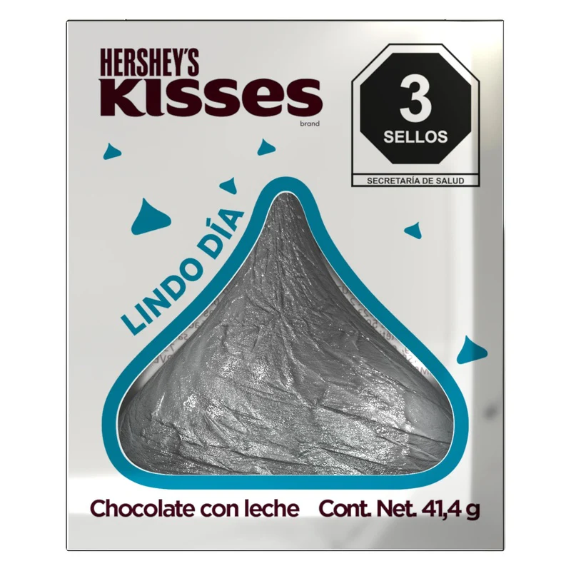 Chocolate Hersheys Kisses Cuadro Junior 41,4 G Pieza - Image 4