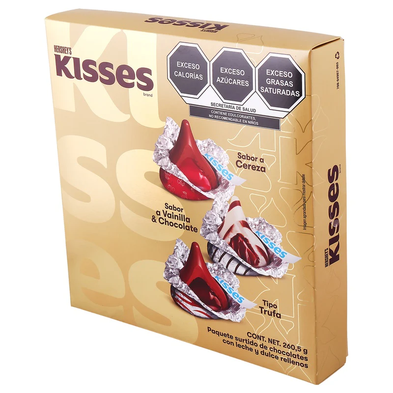 Chocolate Hersheys Kisses Chanel Sabores 260,5 G - Image 3
