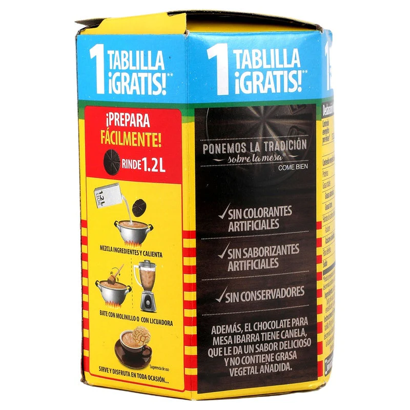 Chocolate Ibarra Con 7 Tablillas 630 G
