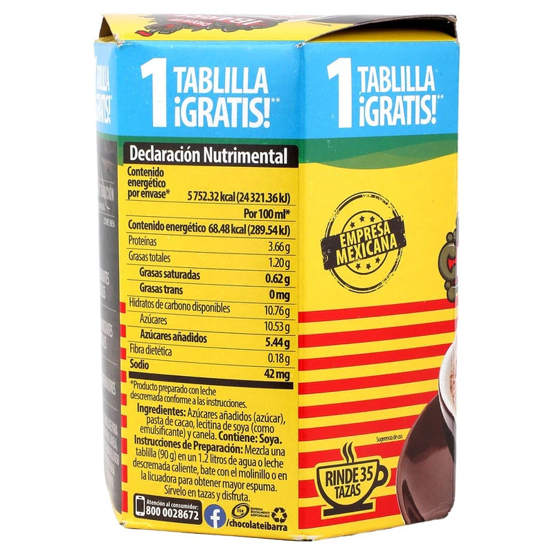 Chocolate Ibarra Con 7 Tablillas 630 G - Image 2