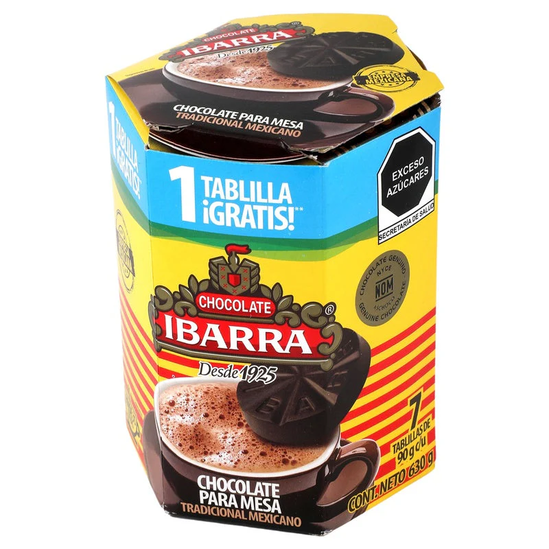 Chocolate Ibarra Con 7 Tablillas 630 G - Image 3