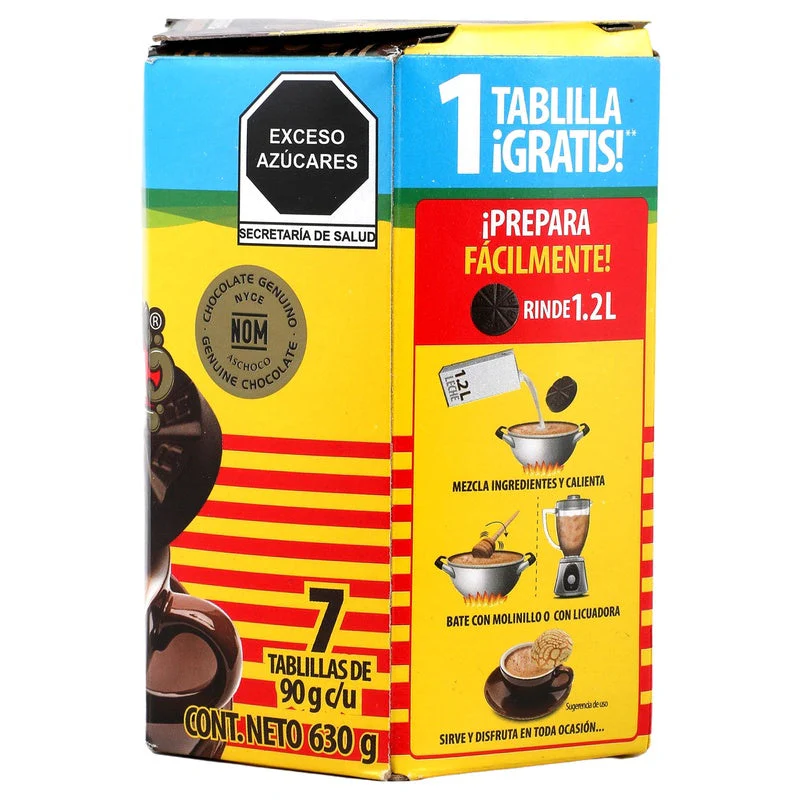 Chocolate Ibarra Con 7 Tablillas 630 G - Image 4