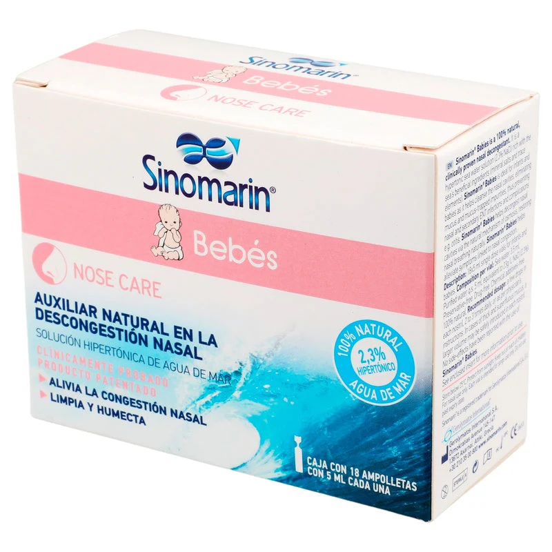 Sinomarin Bebes Nasal Ampolletas 18 X 5 Ml