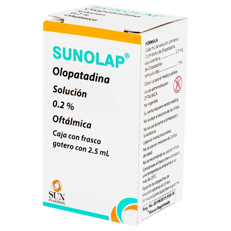 Sunolap (Olopatadina) 0.2% Gotero 2.5 Ml - Image 7