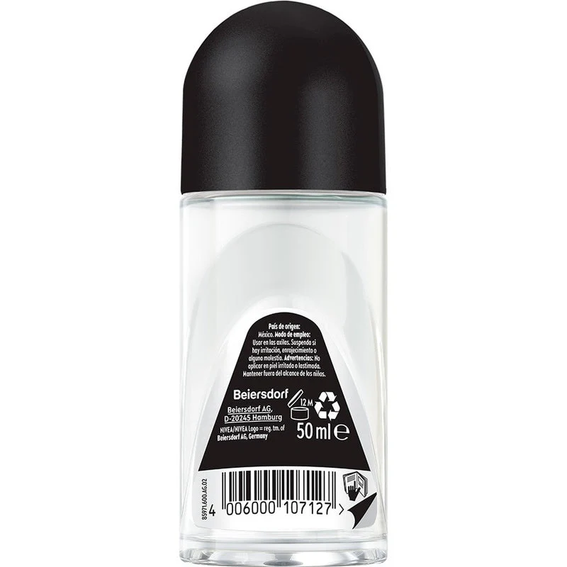 Desodorante Nivea Men Black White Fresh R-On 50 Ml - Image 8