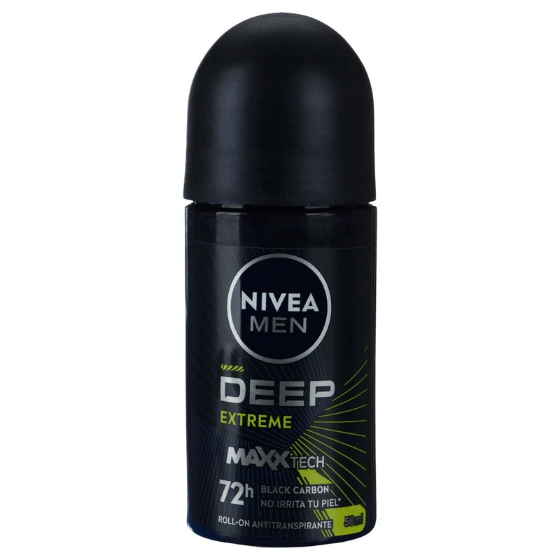 Desodorante Nivea Men Deep Extreme R-On 50 Ml - Image 6