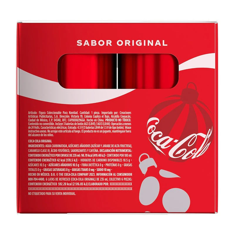 Pack 4 Coca Lata 235 Ml + Villa Navideña 2025 - Image 2
