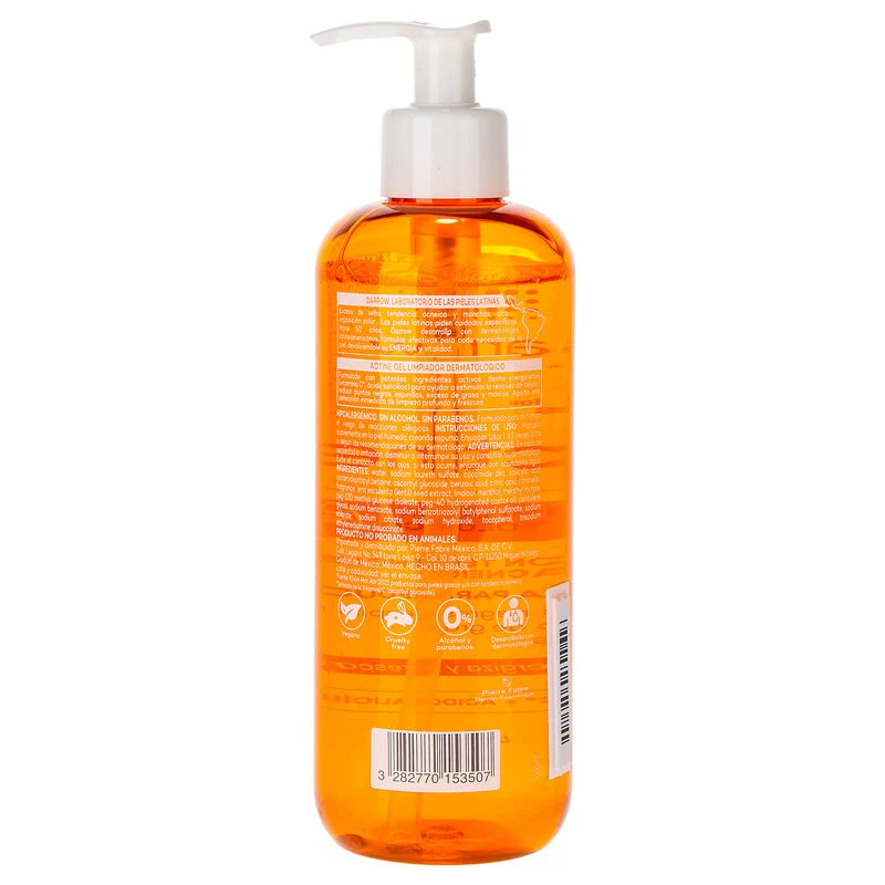 Darrow Actine Gel Limpiador Acne 400 G - Image 6