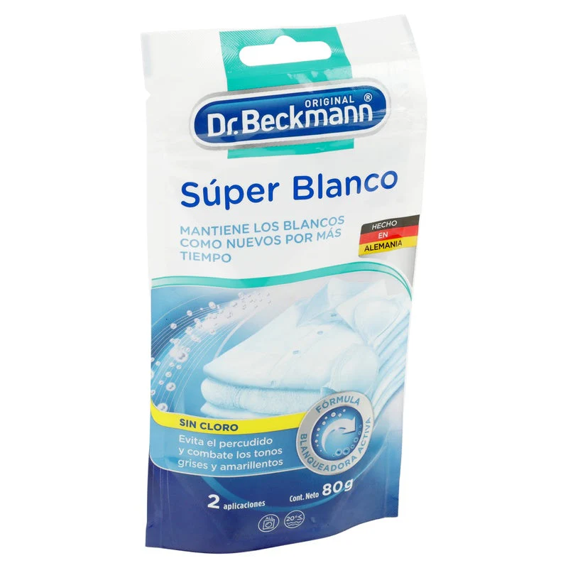 Limpiador Dr Beckman Super Blanco Intenso Para Ropa 80 G - Image 12