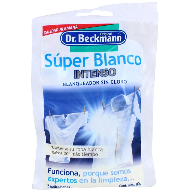 Limpiador Dr Beckman Super Blanco Intenso Para Ropa 80 G - Image 2