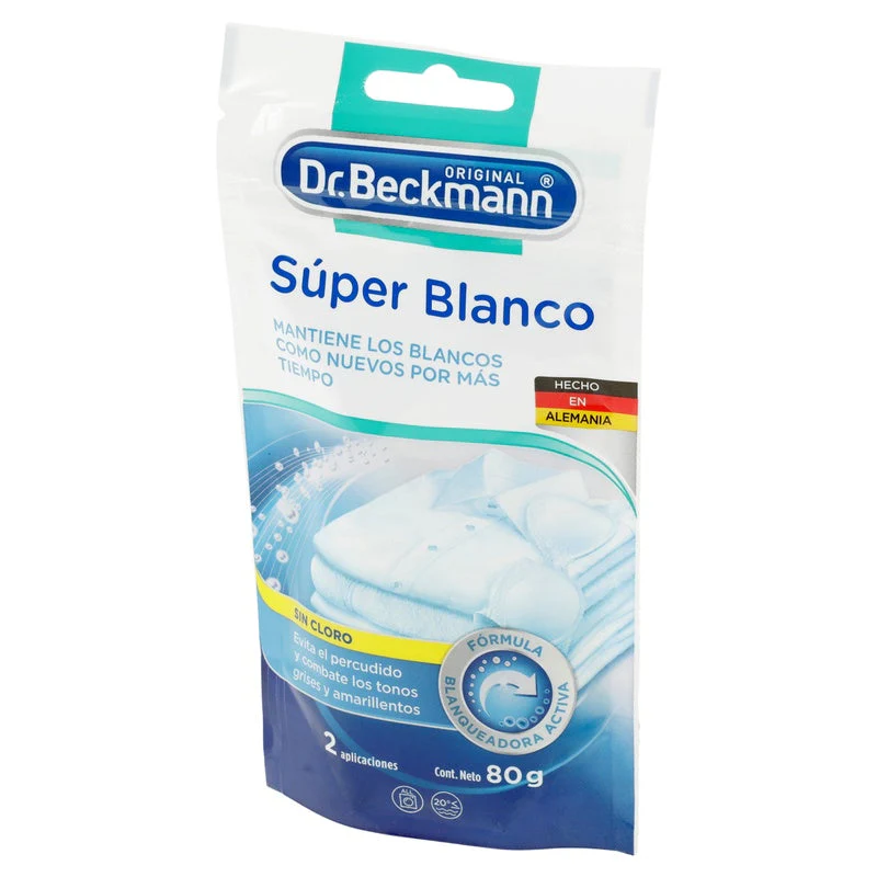 Limpiador Dr Beckman Super Blanco Intenso Para Ropa 80 G - Image 7