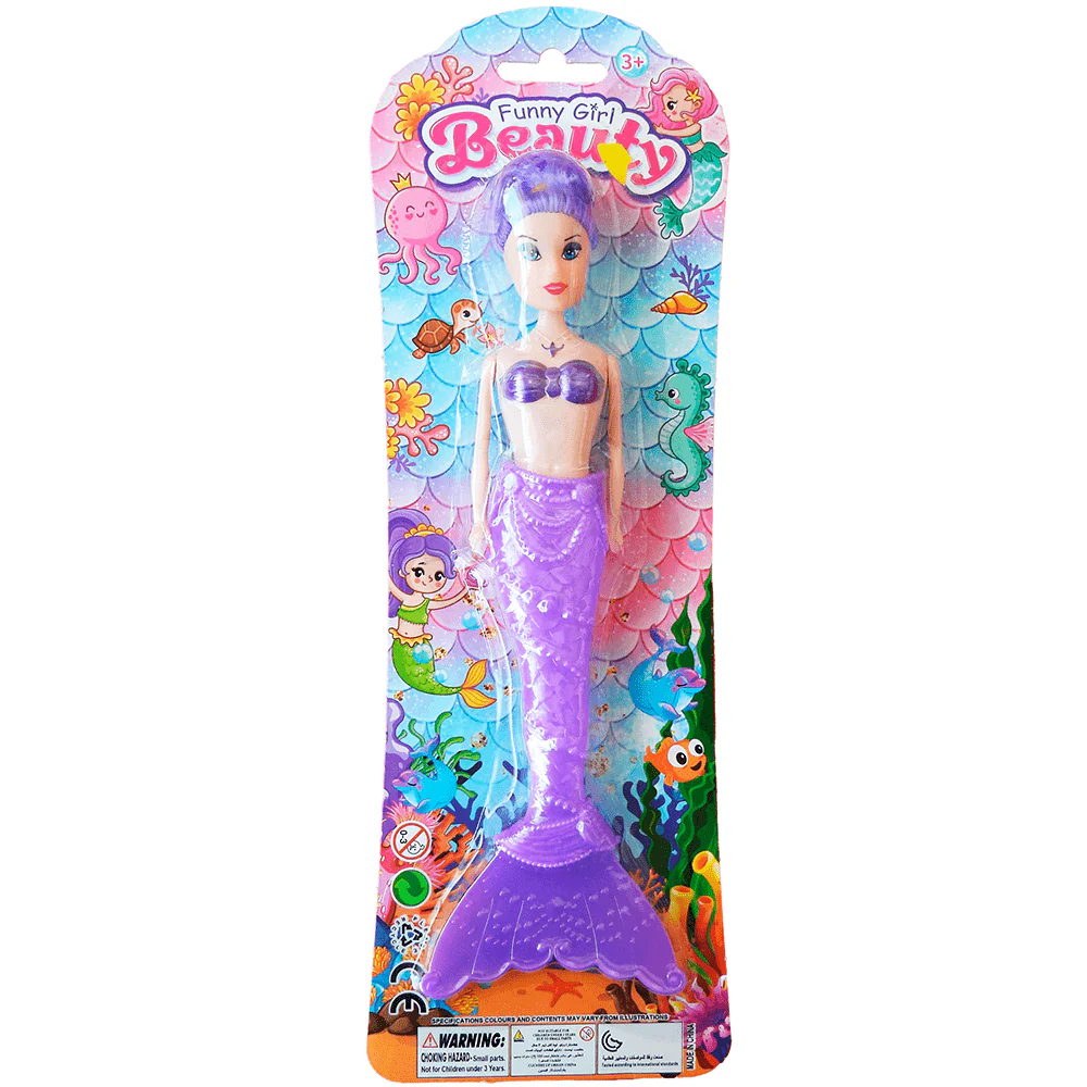 Muñeca Sirena Con Luz Shogun