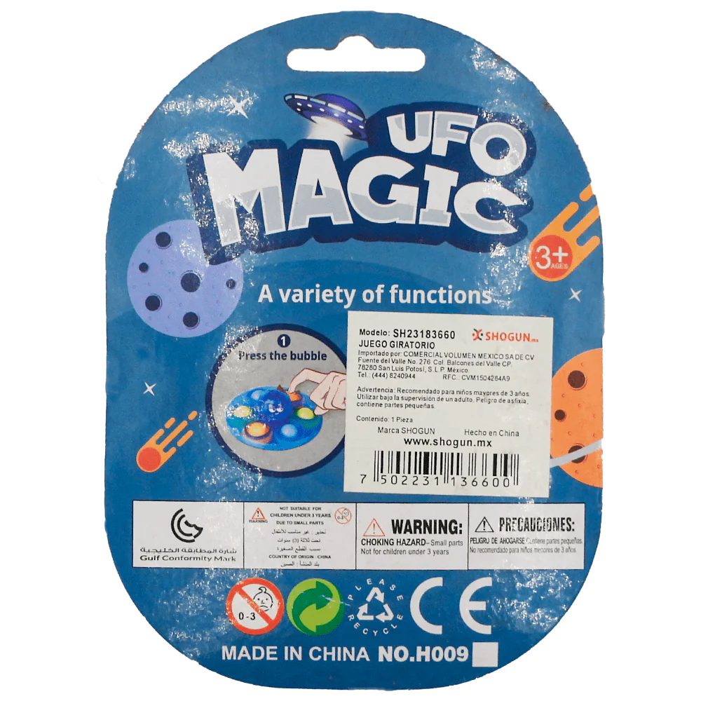 Juego Giratorio Pop It Spinner Shogun - Image 2