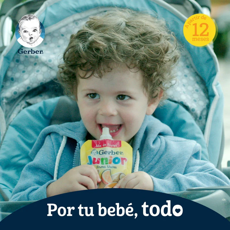 Gerber Flexipack Jr Manzana-Pera-Platano-Durazno120 G - Image 3