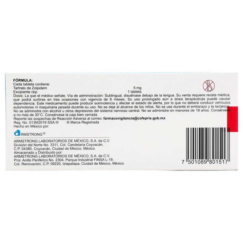 Nocte 5 Mg Con 10 Tabletas - Image 3