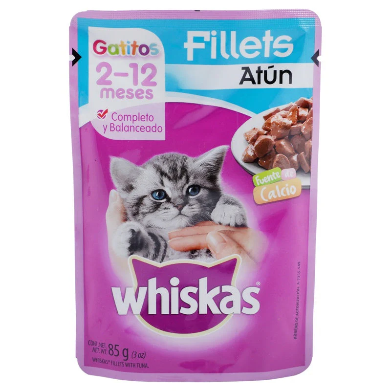 Whiskas Gatitos Pouch Atun 85 G - Image 8