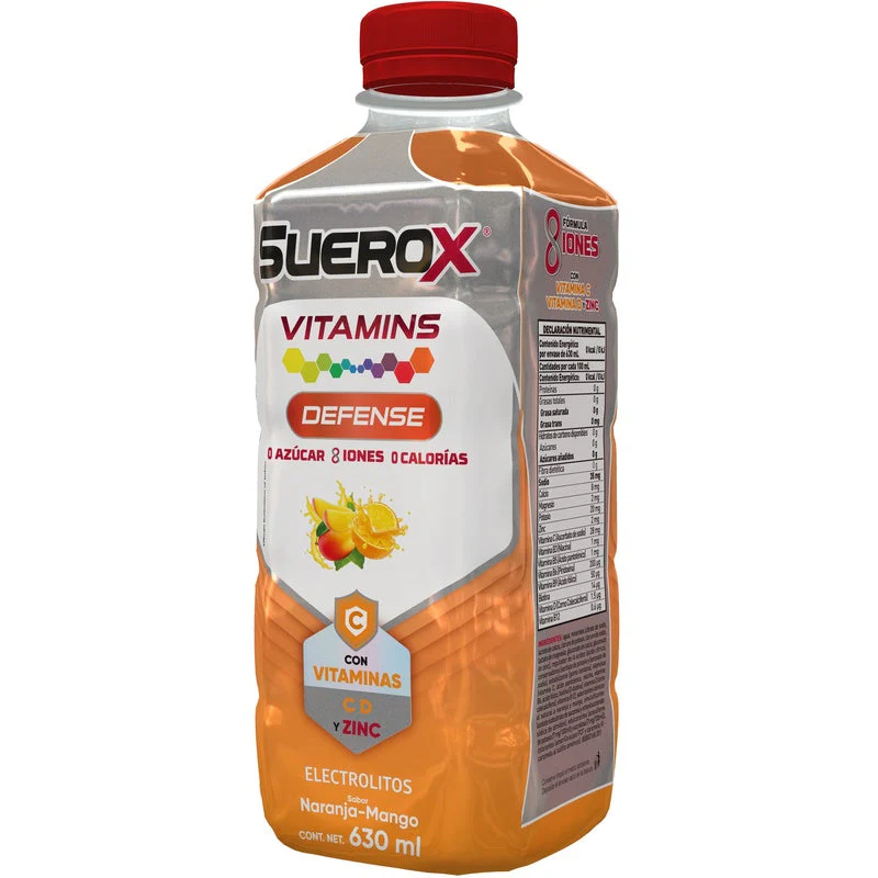 Suerox 8Iones Naranja-Mango 630 Ml - Image 2