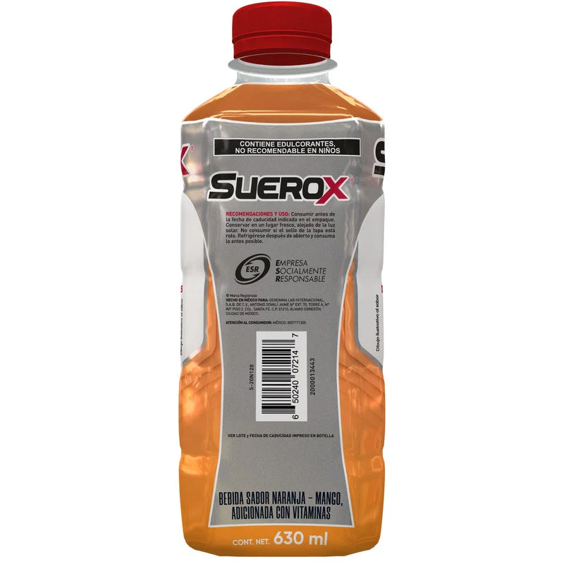 Suerox 8Iones Naranja-Mango 630 Ml - Image 8