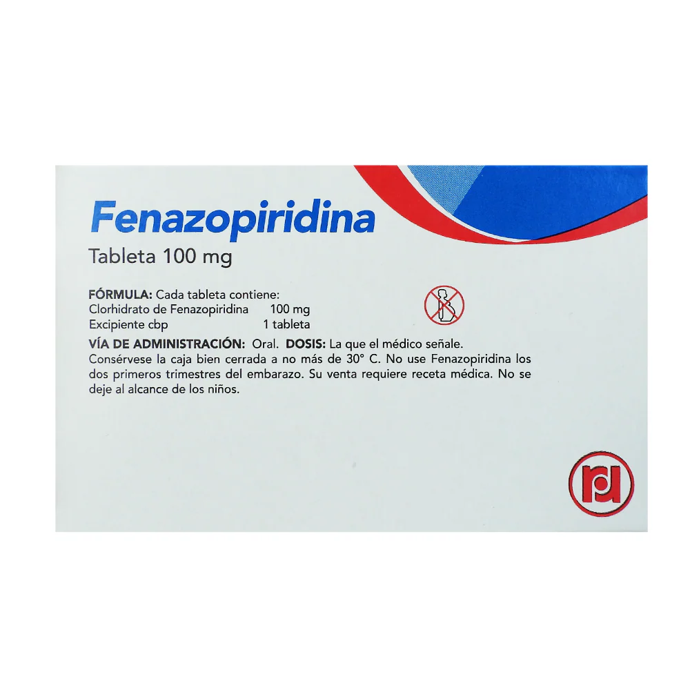 Fenazopiridina 100 Mg Con 20 Tabletas Bioresearch - Image 2