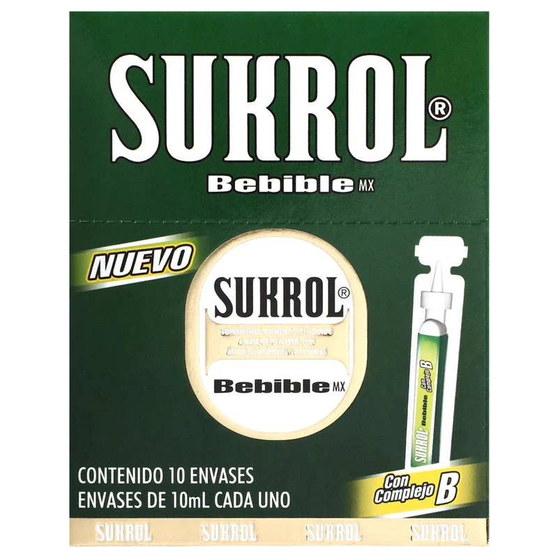 Sukrol Suplemento Alimenticio Liquido Con 10 Envases 10 Ml - Image 4