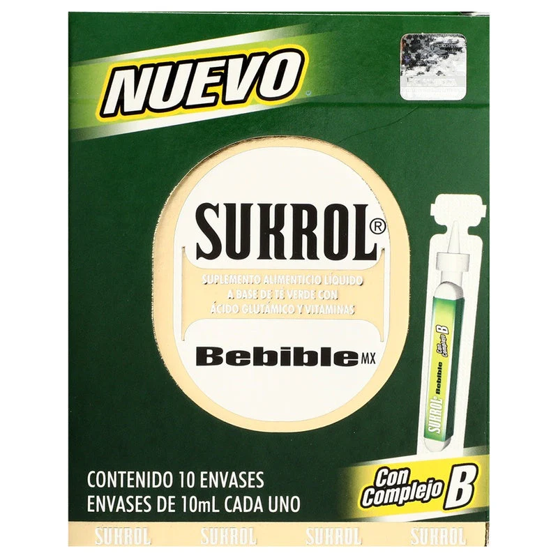 Sukrol Suplemento Alimenticio Liquido Con 10 Envases 10 Ml - Image 5