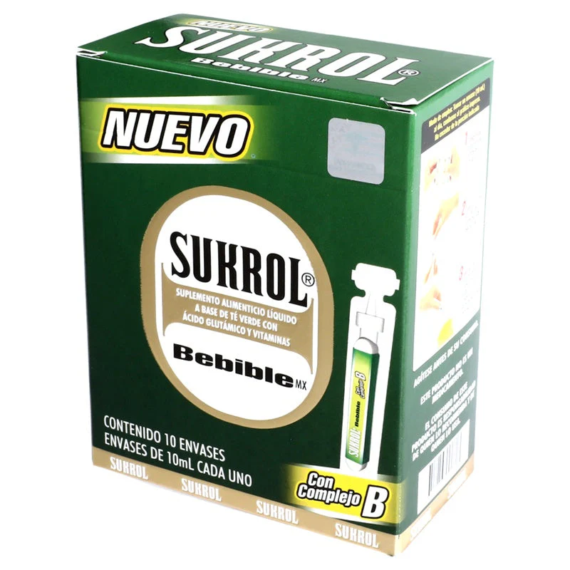 Sukrol Suplemento Alimenticio Liquido Con 10 Envases 10 Ml - Image 7