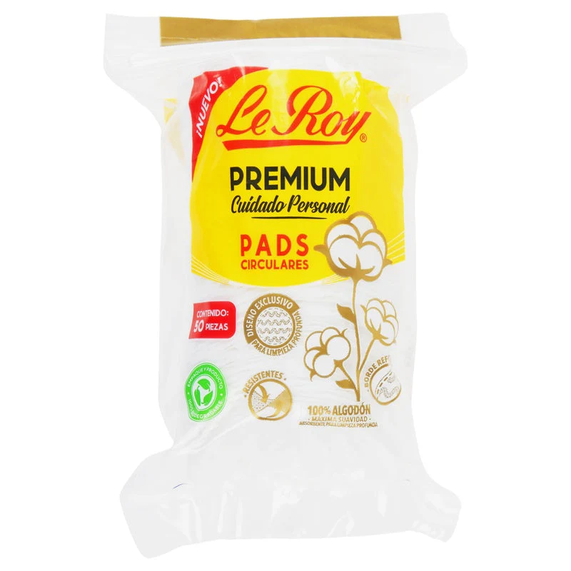 Pads Le Roy Premium Circulos Algodon Con 50 Piezas - Image 5
