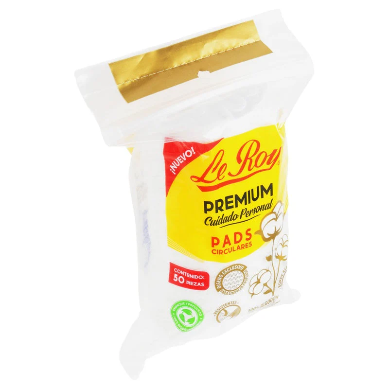 Pads Le Roy Premium Circulos Algodon Con 50 Piezas - Image 8